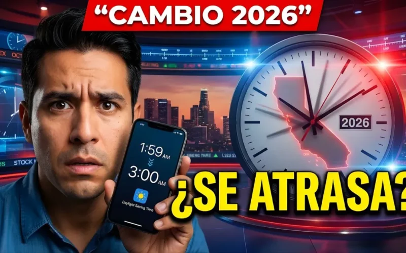 Cambio de hora en California 2026: cuándo se adelanta o atrasa el reloj y cómo ajustar tus dispositivos