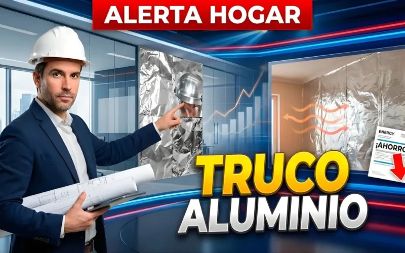 Arquitectos recomiendan poner papel de aluminio en las paredes: “Este método funciona”