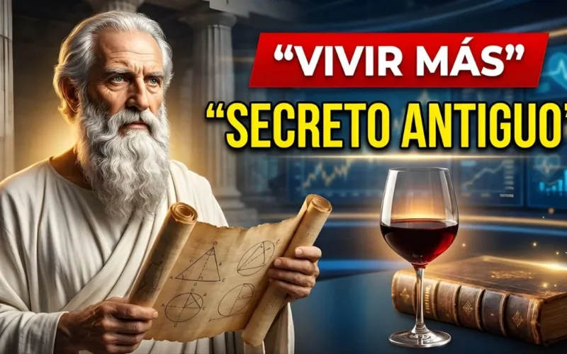 Pitágoras, filósofo y matemático griego: “Si quieres vivir mucho guarda un poco de vino rancio y un amigo viejo”