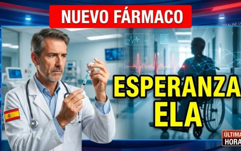 España estrena un nuevo fármaco capaz de mejorar la vida de pacientes con un tipo de ELA