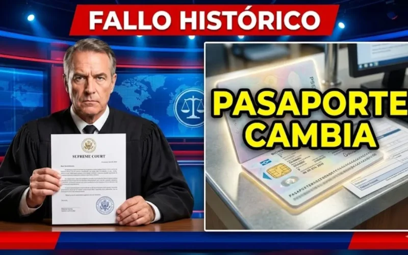 La Corte Suprema emitió un fallo histórico que cambia el trámite del pasaporte y ahora el reglamento será más flexible en estos casos