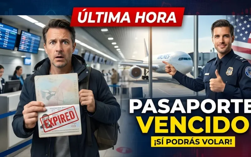 Vuelos liberados | Estados Unidos permitirá subir al avión a todos los viajeros y pasajeros aunque tengan su pasaporte vencido