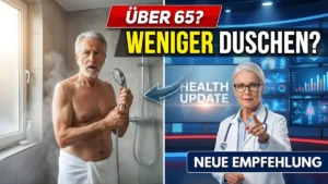Hygiene nach 65: nicht einmal täglich, nicht einmal wöchentlich – das ist die Duschhäufigkeit, die Sie gesund und vital hält